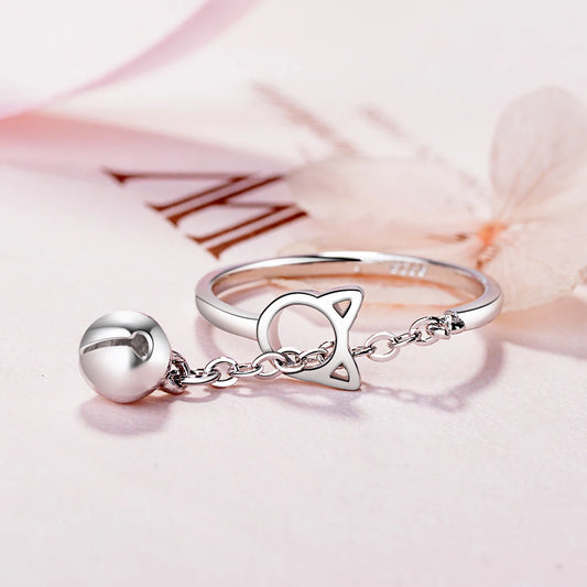 Adjustable Cat Head & Bell Ring