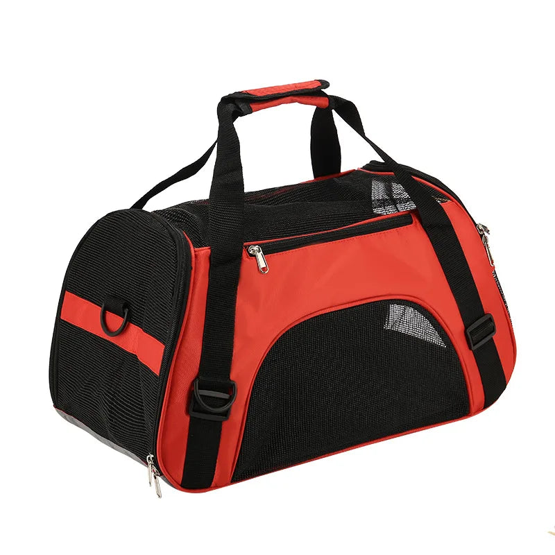 Portable Dog Cat Carrier Bag Pet Puppy Travel Bags Breathable Mesh Small Dog Cat Dogs Outdoor Tent Carrier Outgoing Pets Handbag