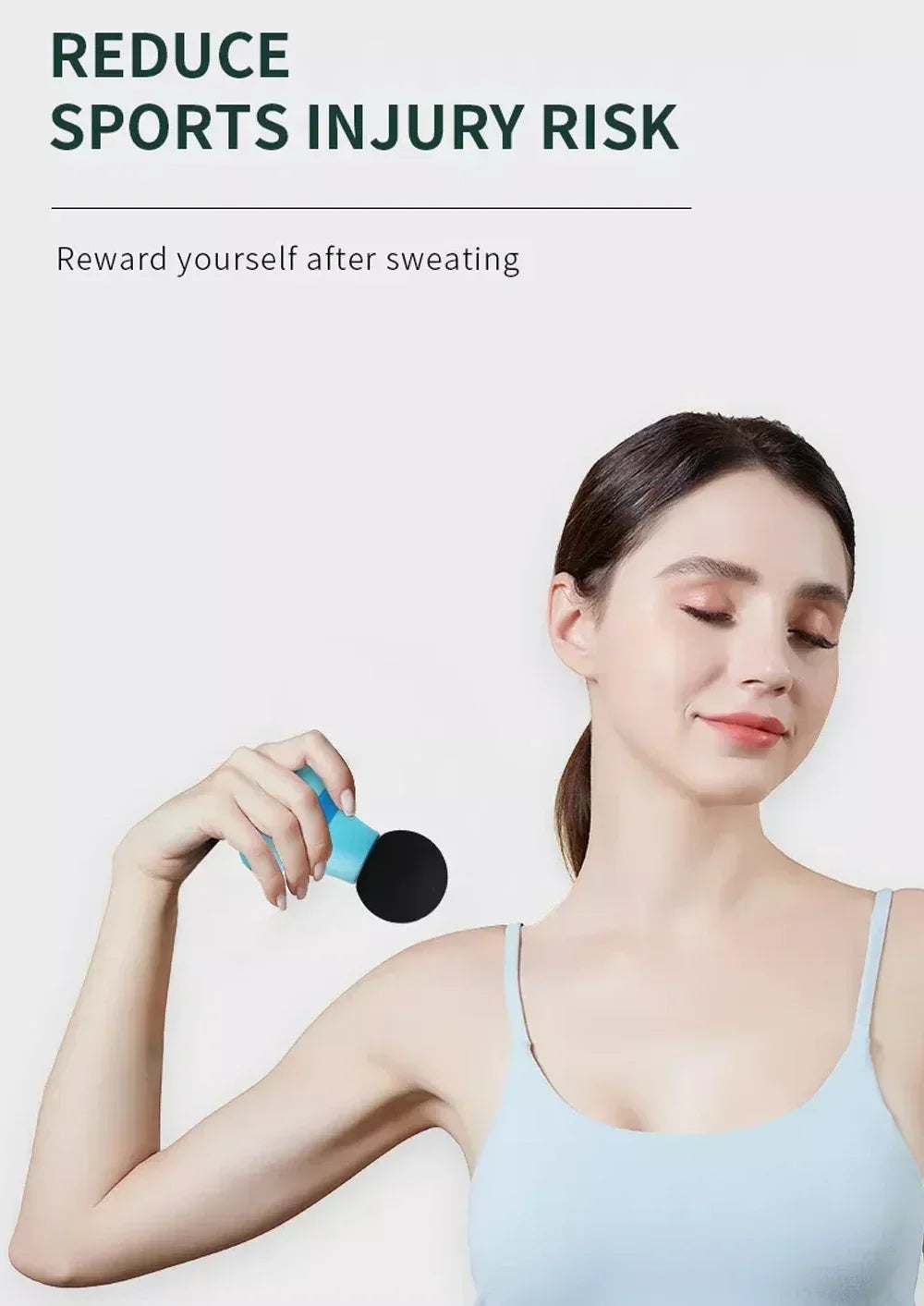 Mini handheld percussion massage gun