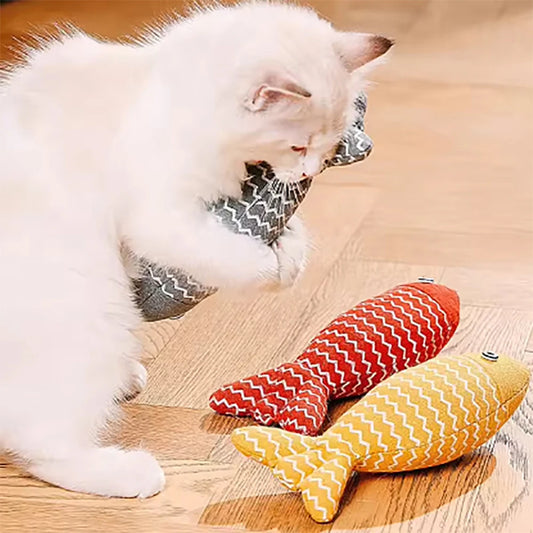 Catnip Fish Kicker Toy