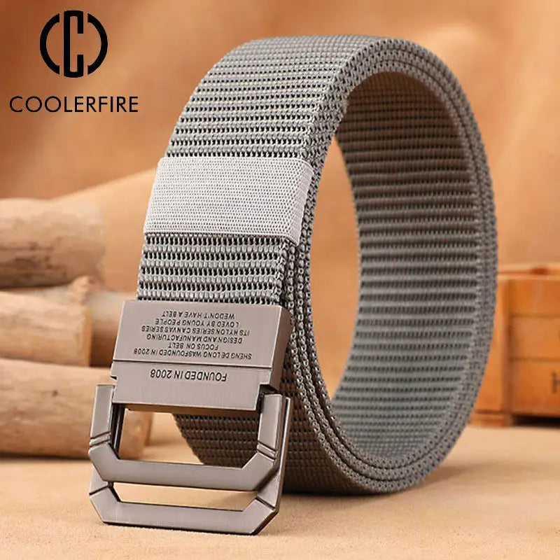 Tactical Nylon Webbing Canvas Belt