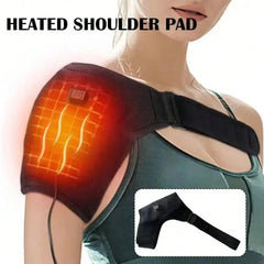 2026Electric Heating Heated Shoulder Brace Wrap Shoulder Massage Support Belt Strap for Arm Shoulder Fitness Brace Keep Warm