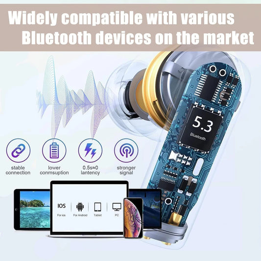 TWS Wireless Bluetooth 5.3 Earbuds