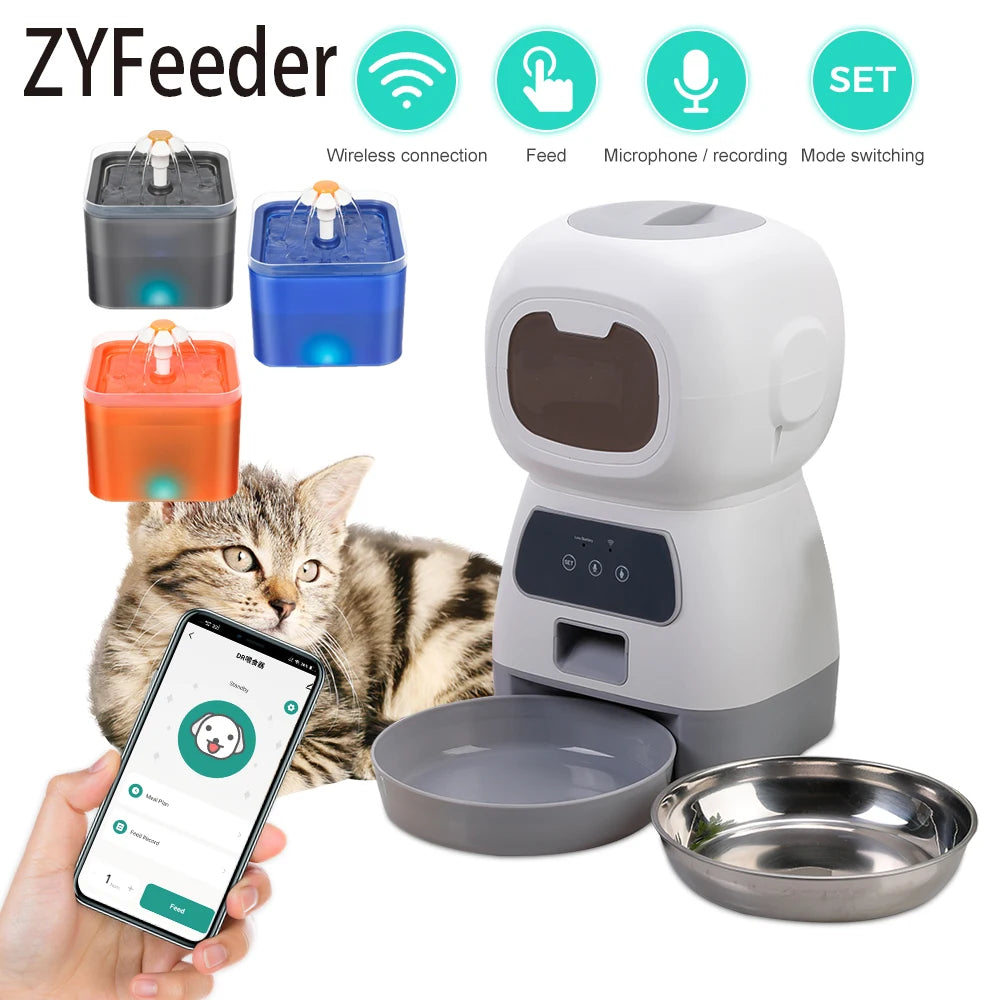 3.5L Smart WiFi Automatic Pet Feeder