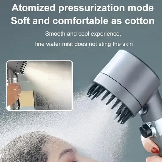 On Shower Drops Head Filtered Showerhead, Turbo Showerhead, Shower Head With Filter, Filtered Shower Head With Handheld, Turbo Showerhead With Visible Window