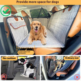 Rear Seat Dog Travel Bed - Gray — view 4