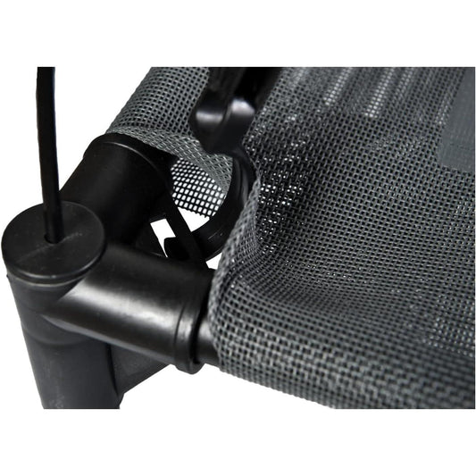 Portable Dog Bed with Shade - Grey — view 2