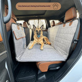 Rear Seat Dog Travel Bed - Gray — view 8