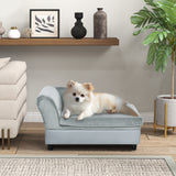 Soft Foam Dog Sofa Bed - Gray