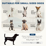 Pet sofa bed with small dog