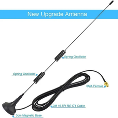 UV5R UV5RA A067 UV-82 144 430Mhz VHF UHF Radio Walkie Talkie Antenna For BAOFENG