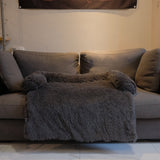 Grey Washable Dog Bed - Large — view 7