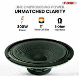 5Core 12" Guitar Speaker 300W 8Ohm/16Ohm 40Oz Magnet 2" VC Amplifier Cabinet Driver