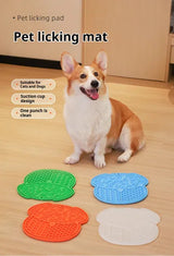 Lick Mat for Dogs and Cats - Slow Feeder with Suction Cups