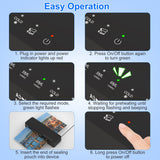 1Pc 13Inch Laminator Machine Hot And Cold Mode A4 Personal Thermal Laminator With ABS Function 60S Warm Up Time 30Mins Auto Off For Home Office School Business