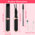 1Pc 2 In 1 Clip Comb Heated Eyelash Curler Electric Mini Lash Curler Natural Eye Lash Makeup Tool With 3 Temp Settings 15Mins Shutdown — view 2