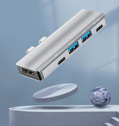 Multiport USB-C Hub Type C To USB 3.0 4K HDMI Adapter For Macbook Pro Air USA