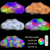 Creative Decorative Cloud Lamp Remote-Controlled LED Light RGB Color Changing