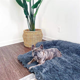 Grey Washable Dog Bed - Large — view 5