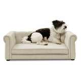 Elegant Rectangular Dog Bed - Soft Beige — view 5