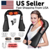 Shiatsu Back Neck And Shoulder Massager With Heat Deep Tissue 3D Kneading Pillow — view 6