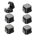 6 Pack Magnetic Cable Clips Magnetic Cord Organizer Adhesive Wire Holder For Home Office Car Desk Nightstand Wall — view 4
