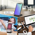 Qi Wireless Fast Charger Charging Pad Stand Dock For Galaxy Phone — view 6
