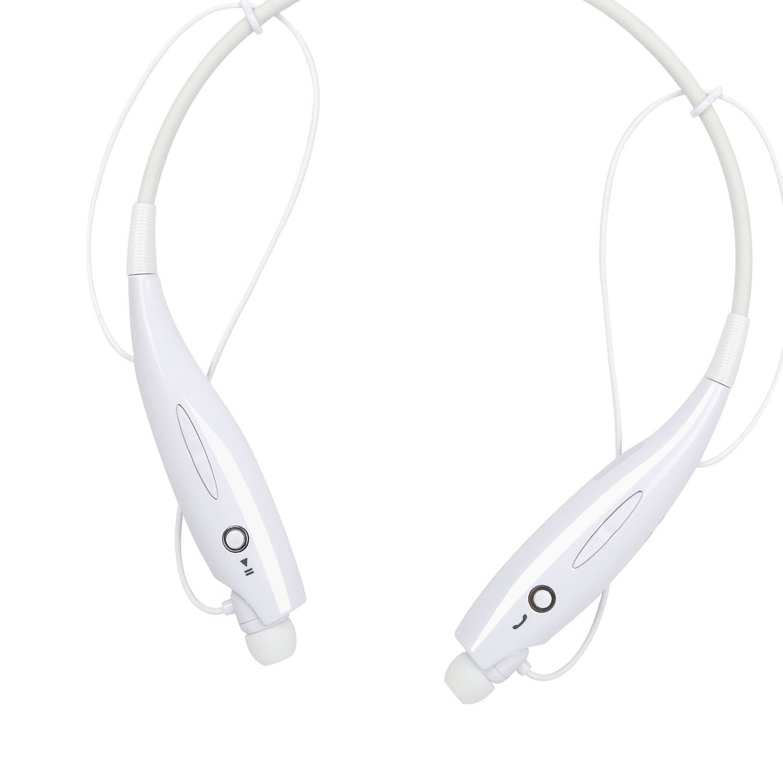 Wireless Stereo Headsets Sport Neckband Headphones In-ear Magnetic IPX4 Waterproof Earbuds With Built-in Mic Call Vibrate Alert Number Broadcast Running Gym