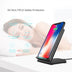 Qi Wireless Fast Charger Charging Pad Stand Dock For Galaxy Phone — view 5