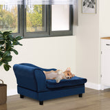 Storage Pet Sofa Bed - Blue — view 8