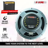 5 Core 10" Guitar Speaker 60W 8Ohm/16Ohm 25Oz Magnet 1.25" VC Amplifier Cabinet Driver