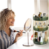 3 Tier Rotating Makeup Organizer — view 3