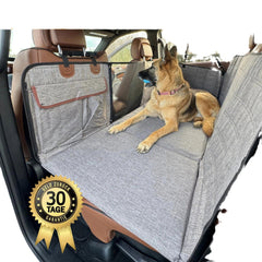 Rear Seat Dog Travel Bed - Gray — view 2