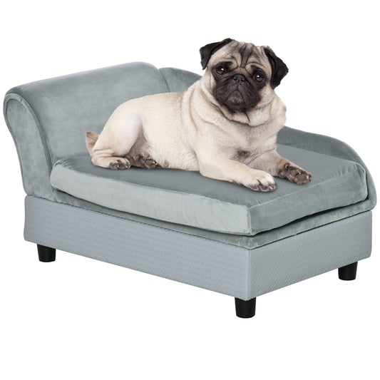 Soft Foam Dog Sofa Bed - Gray — view 6