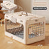 Handheld Folding Pet Carrier, Breathable Portable cat Carrier, Car Carrier, Large Capacity cat Transport Carrier