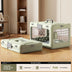 Handheld Folding Pet Carrier, Breathable Portable cat Carrier, Car Carrier, Large Capacity cat Transport Carrier