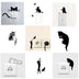 Cute Cat Wall Switch Decal Sticker