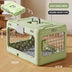 Handheld Folding Pet Carrier, Breathable Portable cat Carrier, Car Carrier, Large Capacity cat Transport Carrier