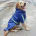Reflective Waterproof Hooded Dog Raincoat