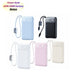 New Portable Built-in Cable Type C Power Station 22.5W Fast Charging PD 20W 10000mAh Lanyard LED Display Mobile Power Bank