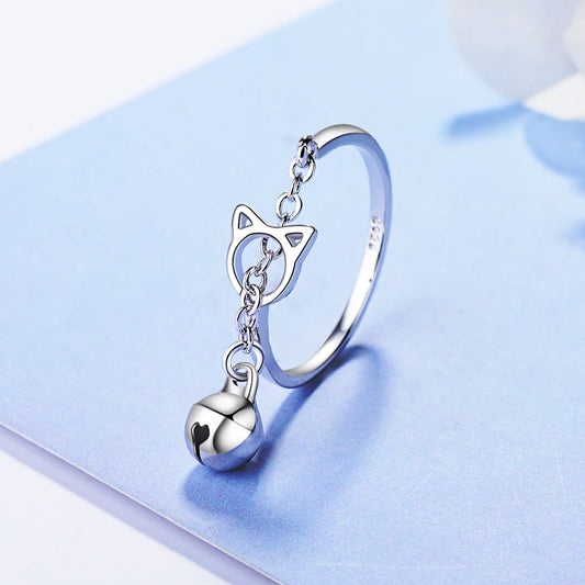 Adjustable Cat Head & Bell Ring