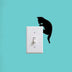 Cute Cat Wall Switch Decal Sticker
