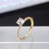Huitan Wedding Band Eternity Rings Women Brilliant Round Zirconia Luxury Engagement Rings Thin Elegant Female Jewelry Drop Ship