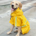 Reflective Waterproof Hooded Dog Raincoat