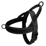 Reflective No Pull Nylon Dog Harness Adjustable Pet Walking Training Harness Vest For Medium Large Dogs Pitbull German Shepherd