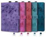 For Xiaomi Redmi Pad SE 8.7 4g Cover Cute Cat Imprinted Flio PU Leather Wallet Cover Funda for Redmi Pad SE 8 7 4g Tablet Case