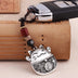 Lucky Cat Braided Rope Keychain