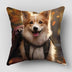 Cute Dog Throw Pillow Cover