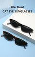 Vintage Triangle Cat Eye Sunglasses