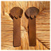 Creative 3D Leather Dog Bookmark